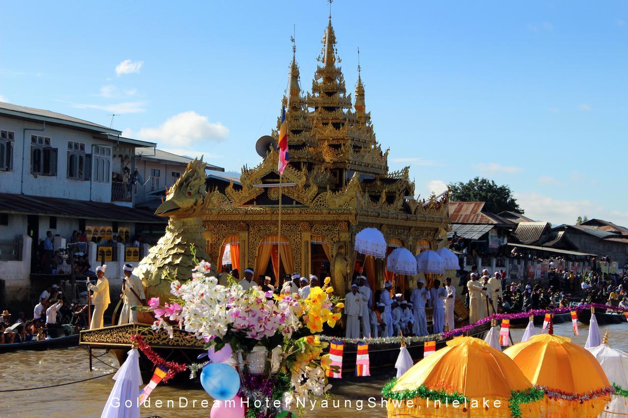Golden Dream Hotel Nyaung Shwe Exterior foto